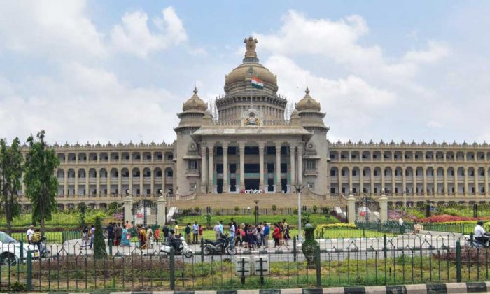 Case filed against 2 people who took video of Vidhana Soudha building